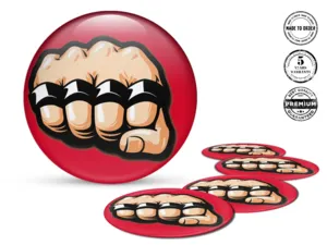 Wheel Decals Custom Interstellar Racing Pulse